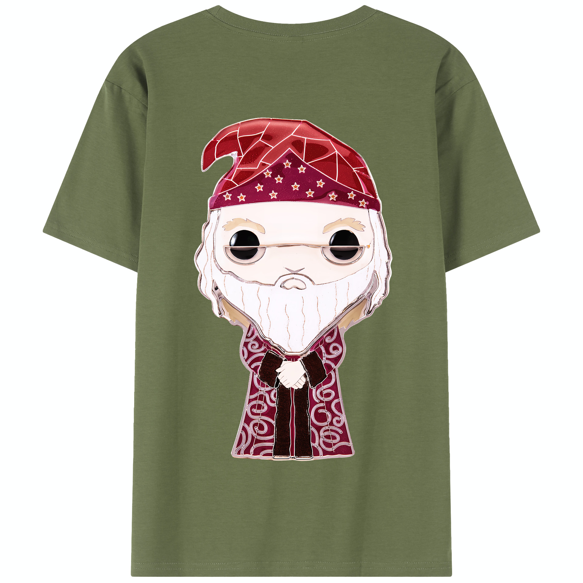 （画像用） Harry Potter ハリー・ポッターシリーズ 綿100％半袖Tシャツ（背面プリント）